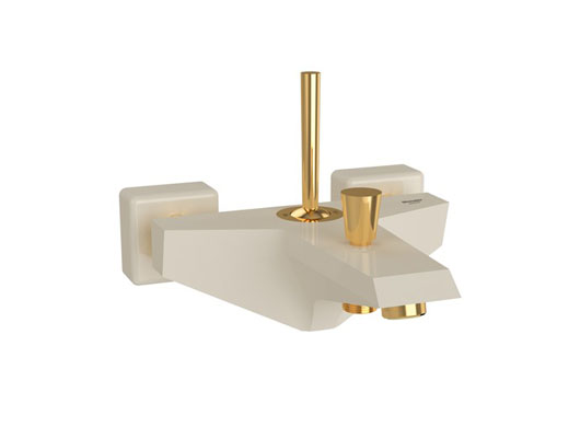 Tiffany Bathroom Gold Ivory