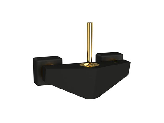 Tiffany Toilet Black Gold-1